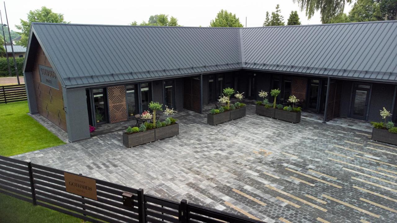 Hotel Gothards Kuldīga Kültér fotó